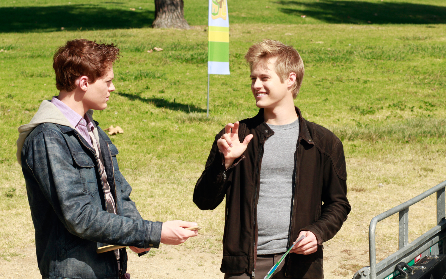 Lucas Grabeel in Switched at Birth