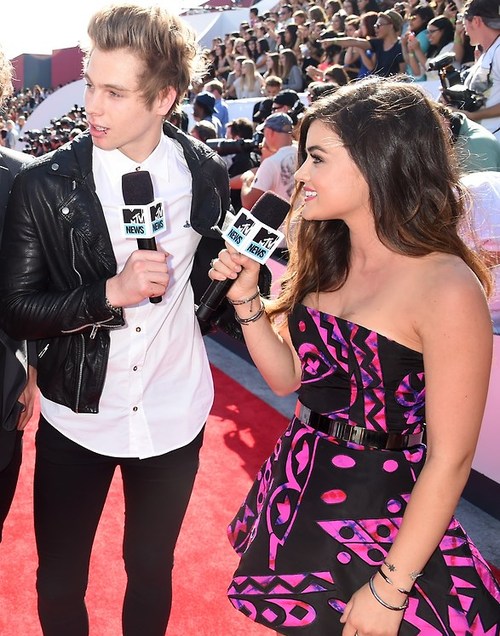 Lucy Hale in Video Music Awards 2014