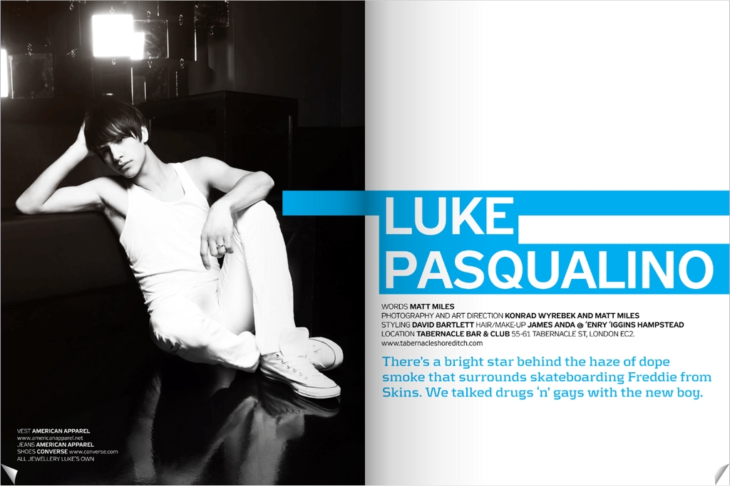 General photo of Luke Pasqualino