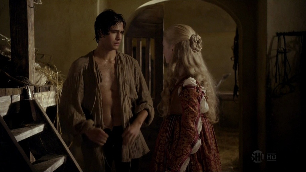 Luke Pasqualino in The Borgias. 
