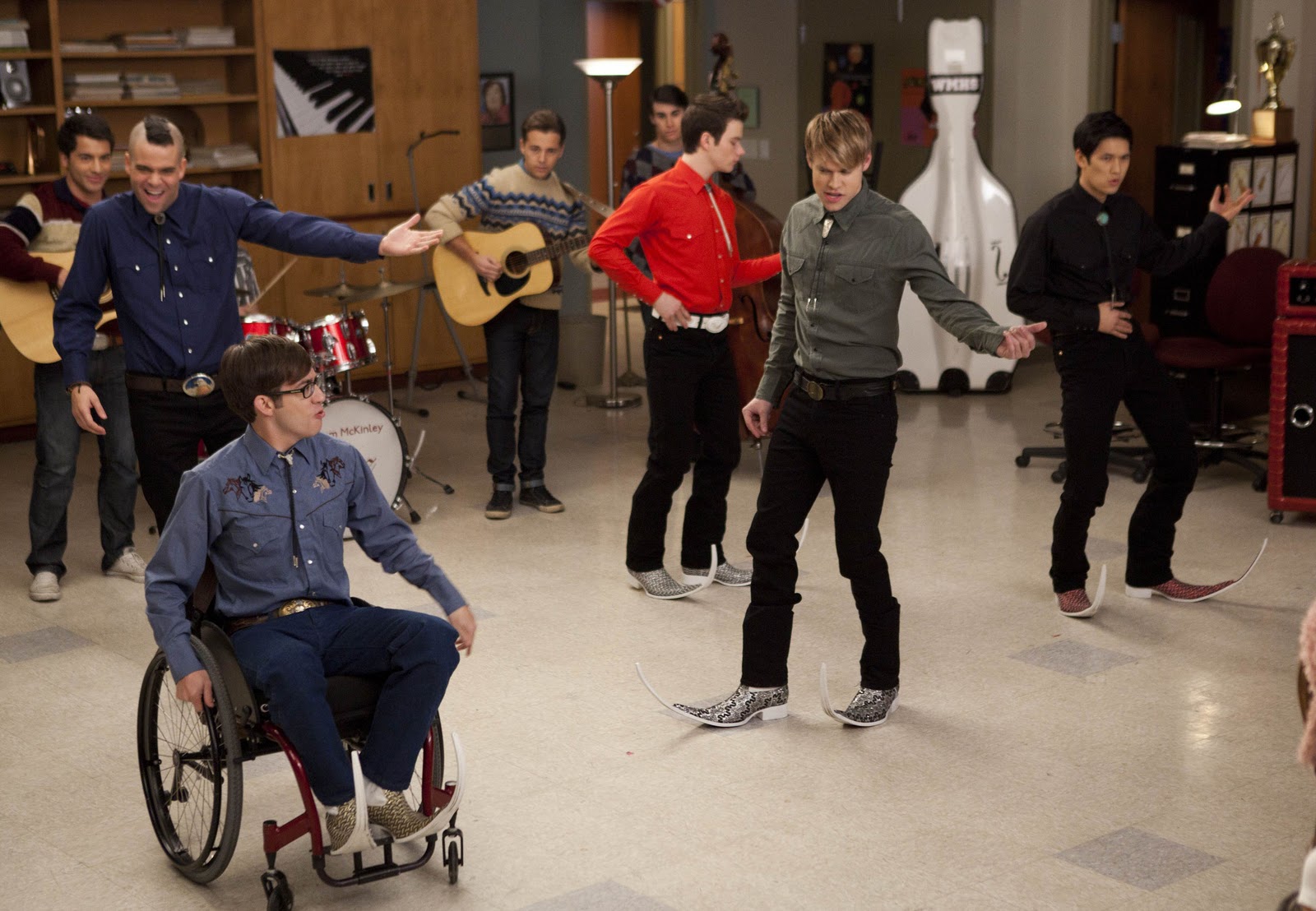 Mark Salling in Glee