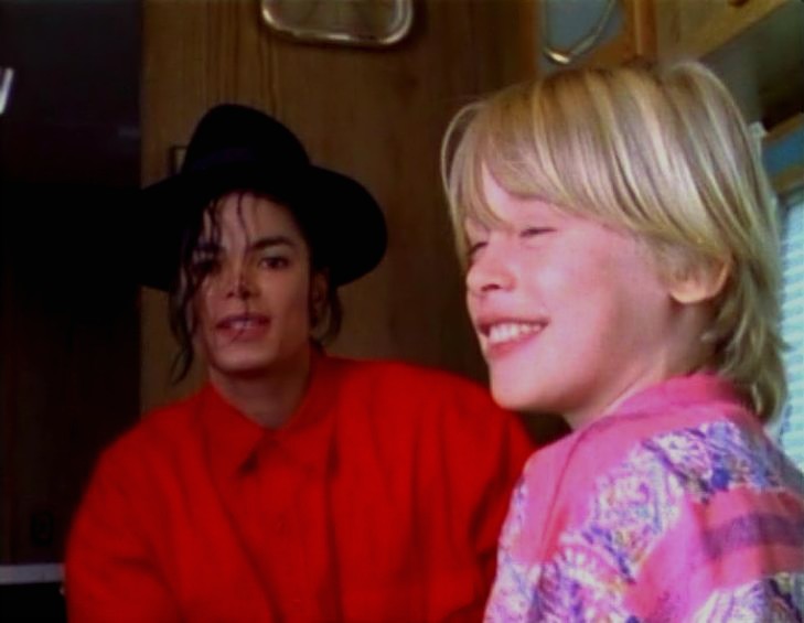 Macaulay Culkin in Black or White (Michael Jackson video)