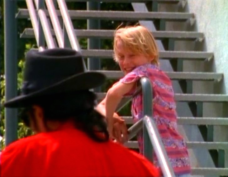 Macaulay Culkin in Black or White (Michael Jackson video)