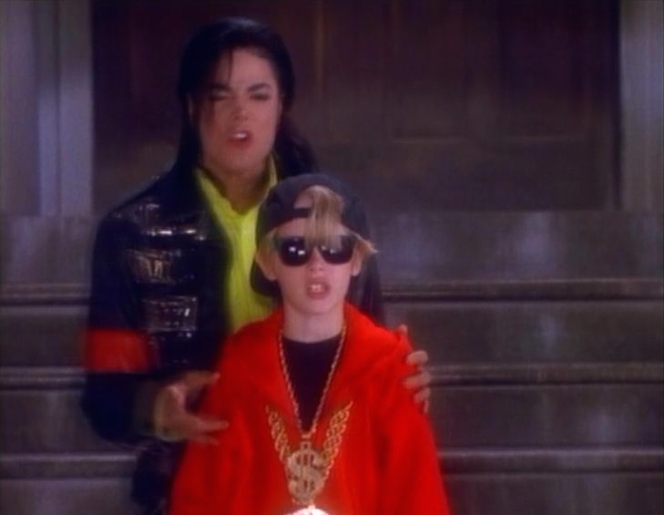 Macaulay Culkin in Black or White (Michael Jackson video)