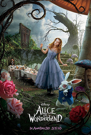 Mia Wasikowska in Alice in Wonderland