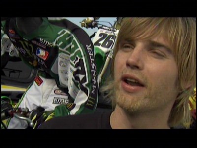 Mike Vogel in Supercross