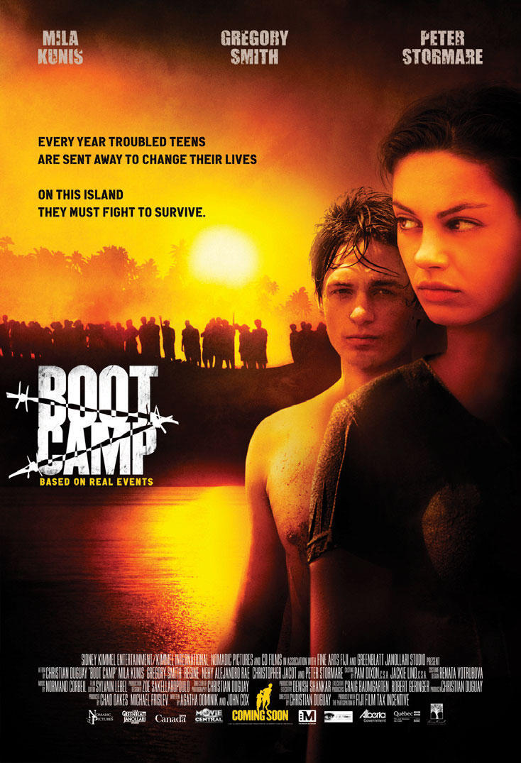 Mila Kunis in Boot Camp