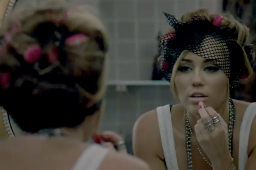 Miley Cyrus in Music Video: Who Owns My Heart 