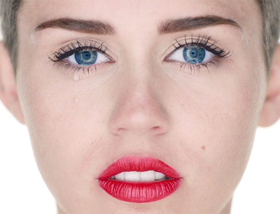 Miley Cyrus in Music Video: Wrecking Ball