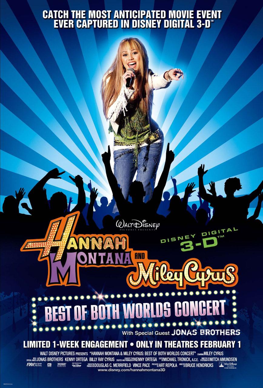 Miley Cyrus in The Best of Both Worlds Tour