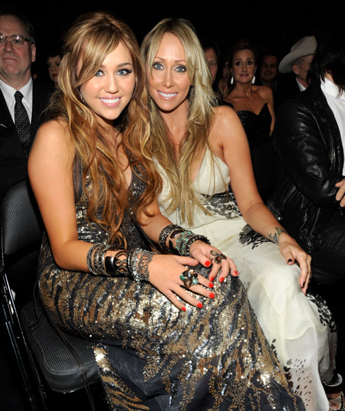 Miley Cyrus in 53rd Annual Grammy Awards