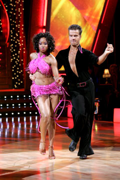 Monique Coleman in Dancing with the Stars