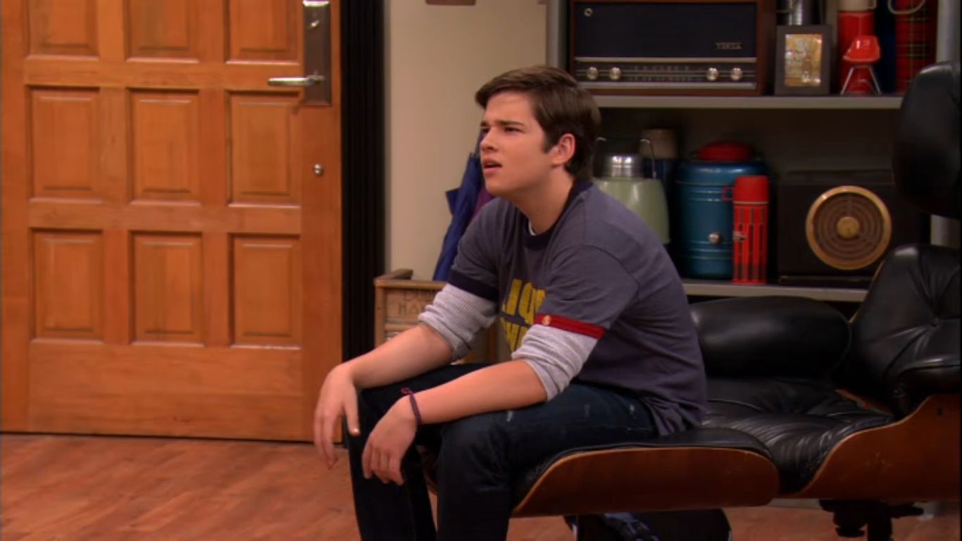 Nathan Kress in iCarly, episode: iGot A Hot Room