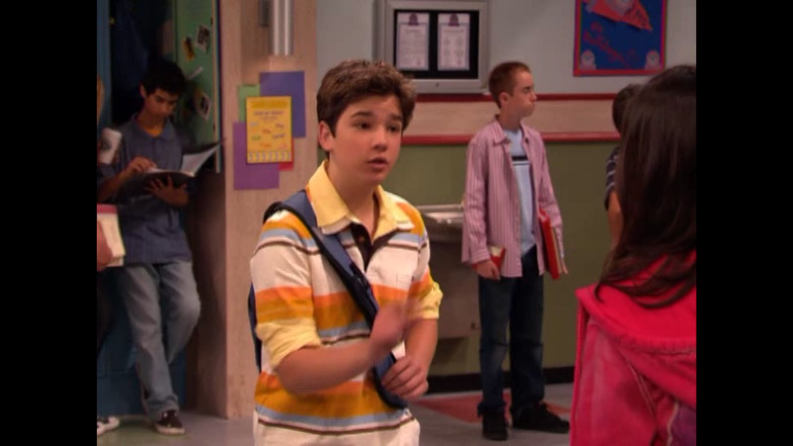 Nathan Kress in iCarly, episode: iSaw Him First