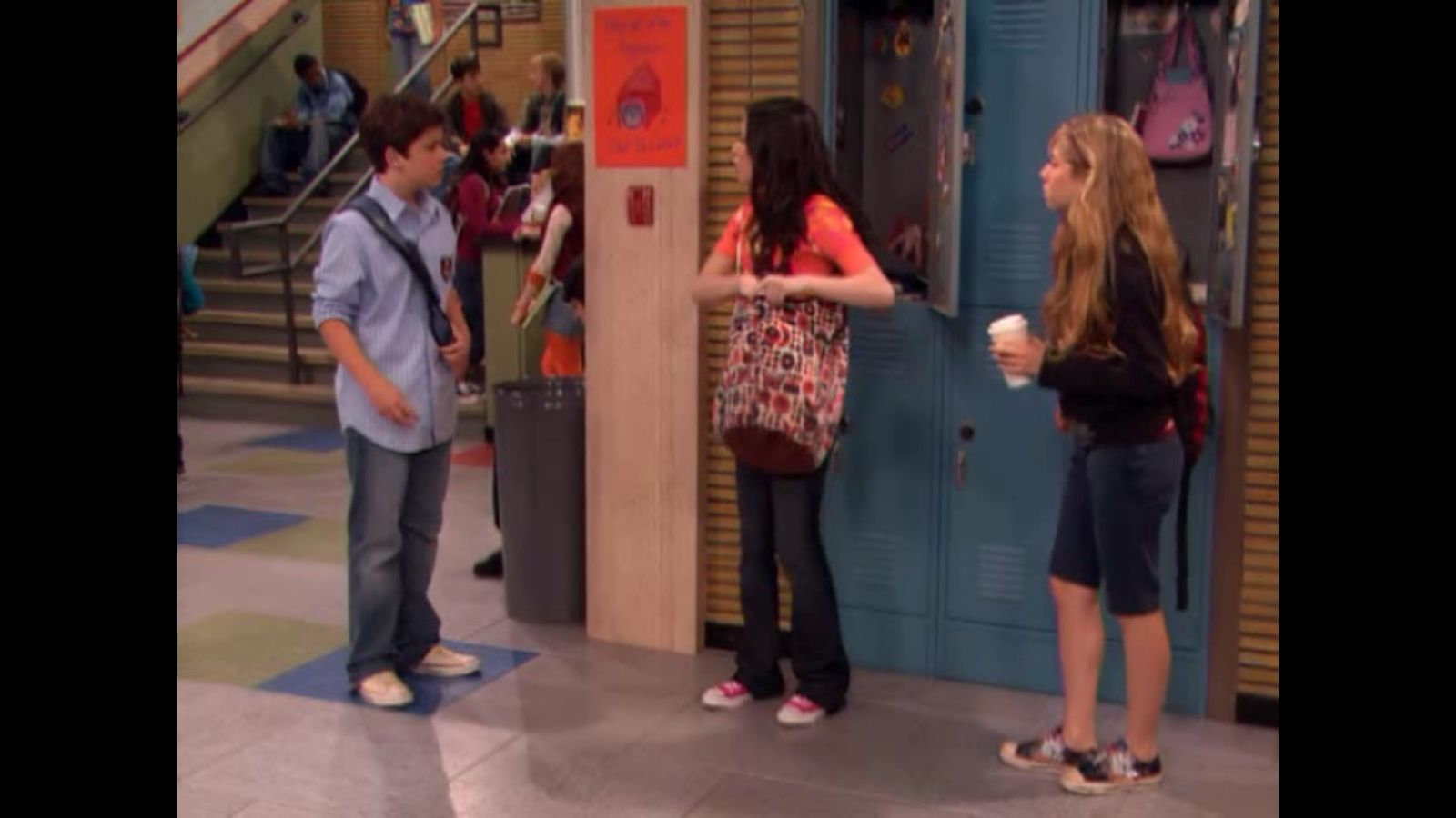 Nathan Kress in iCarly, episode: iSaw Him First