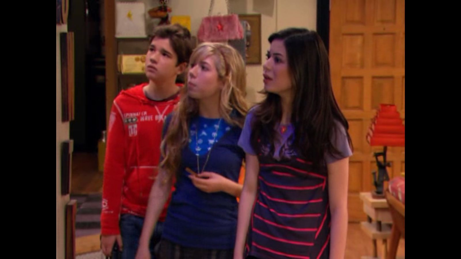 Nathan Kress in iCarly, episode: iSaw Him First