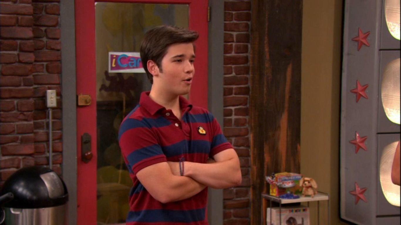 Nathan Kress in iCarly, episode: iHire an Idiot