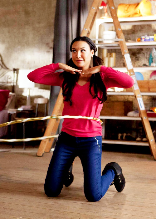 Naya Rivera in Glee Season 5