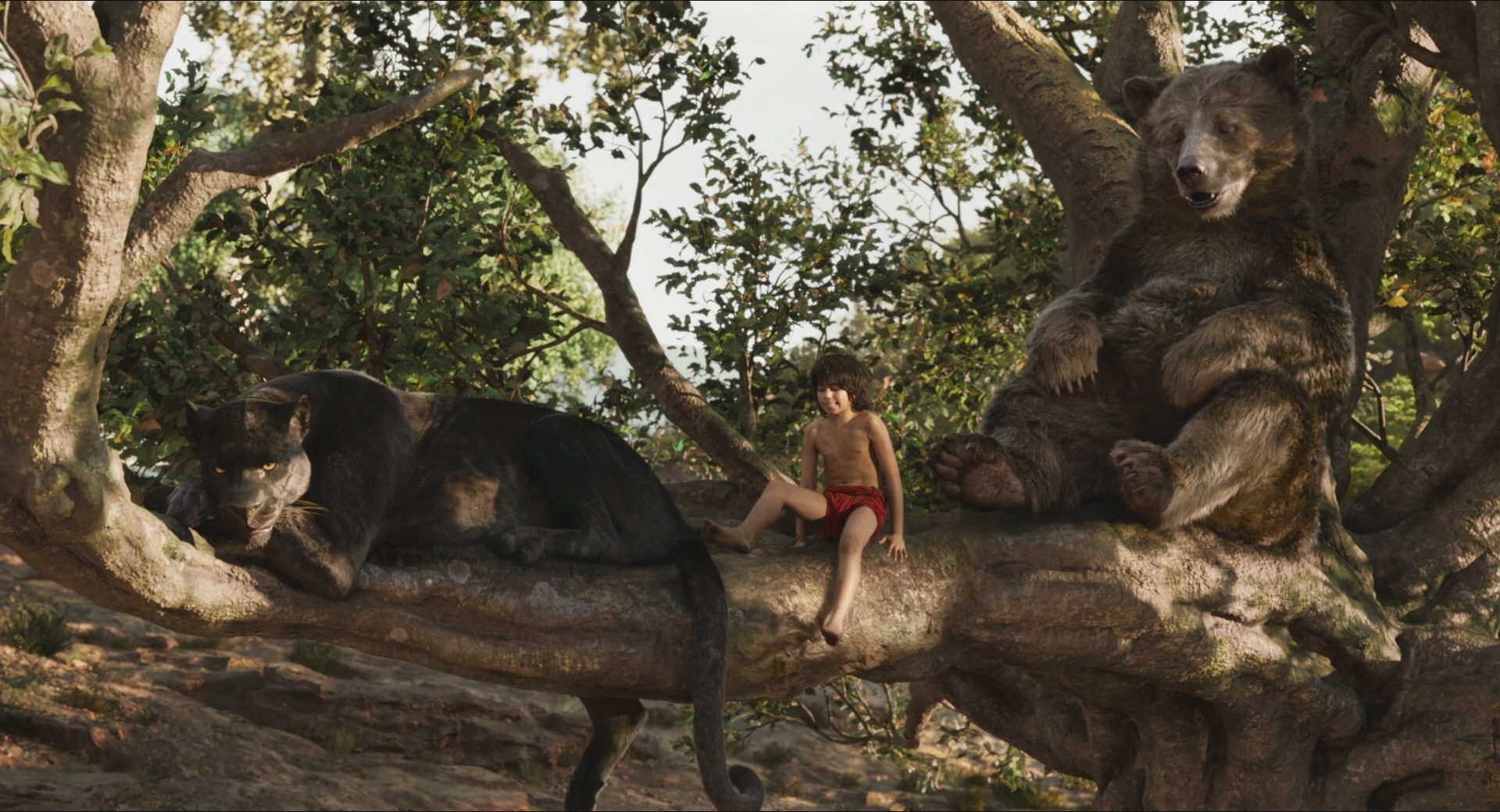 Neel Sethi in The Jungle Book