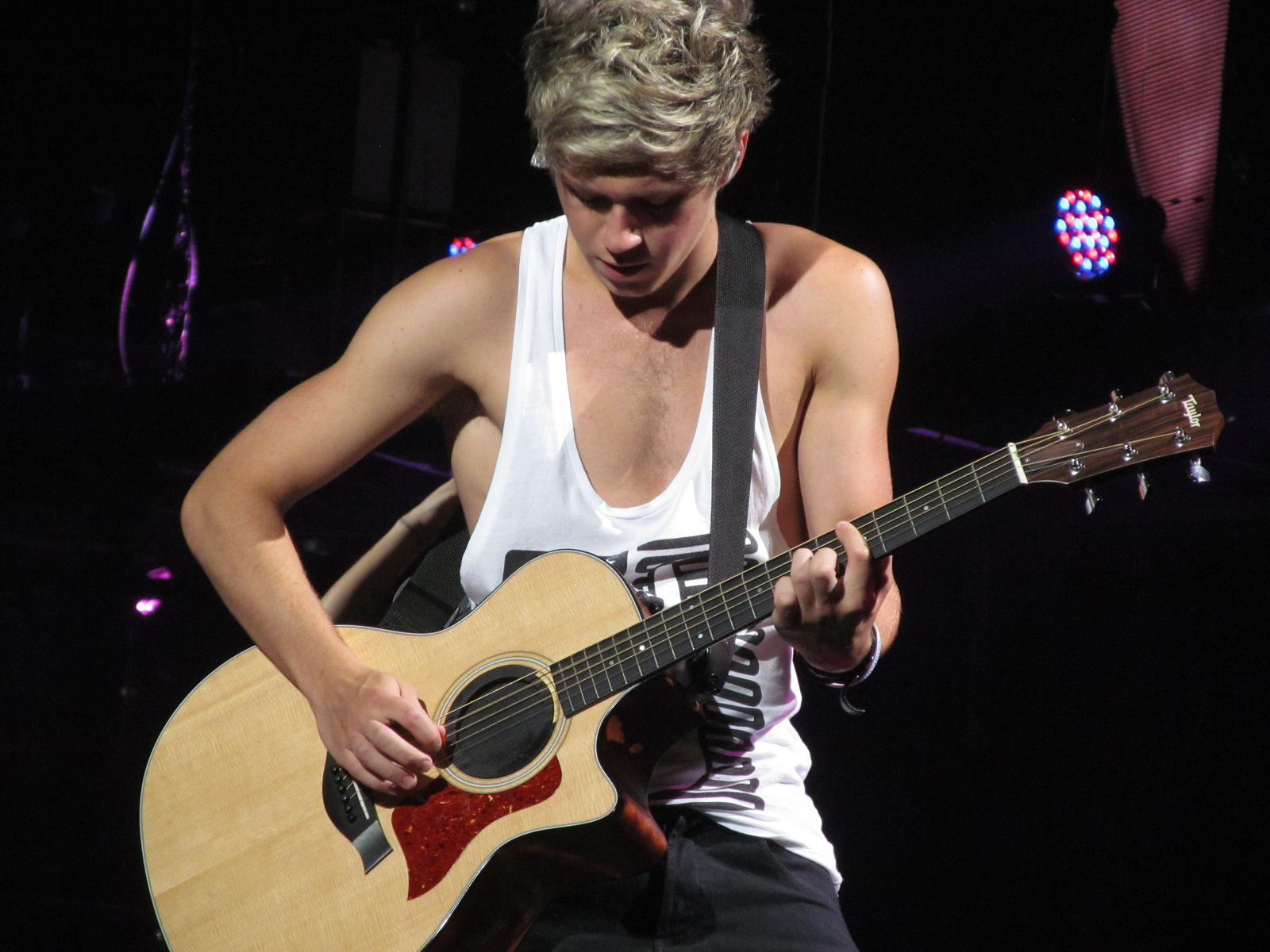 Niall horan purple pants