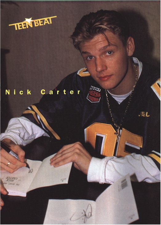 General photo of Nick Carter