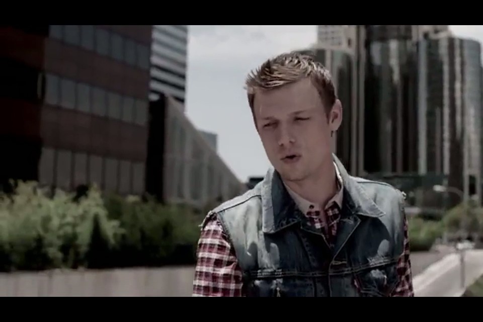 Nick Carter in Music Video: Love Can't Wait