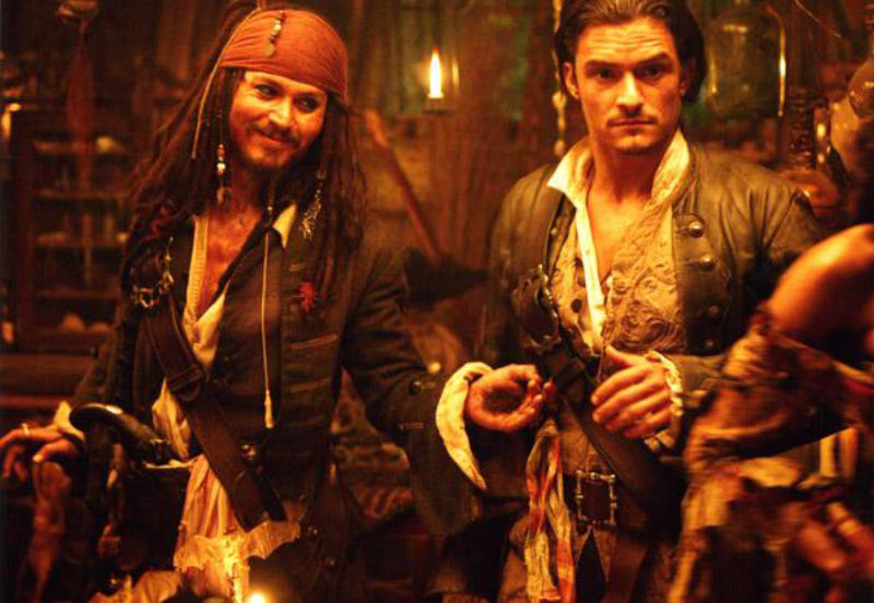 Orlando Bloom in Pirates of the Caribbean: Dead Man's Chest