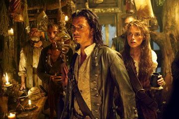 Orlando Bloom in Pirates of the Caribbean: Dead Man's Chest