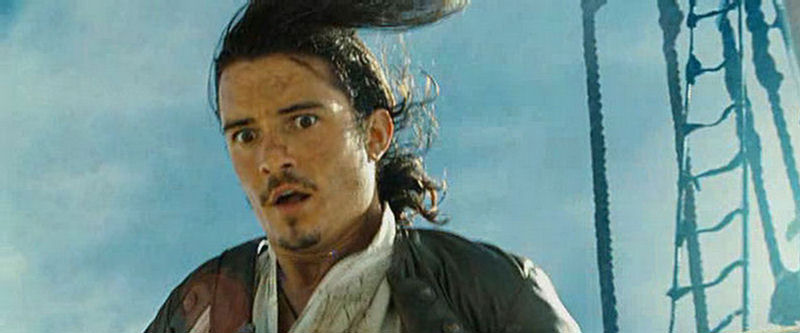 Orlando Bloom in Pirates of the Caribbean: Dead Man's Chest