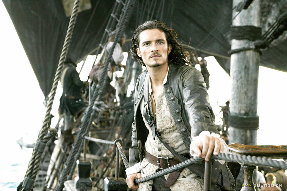 Orlando Bloom in Pirates of the Caribbean: Dead Man's Chest