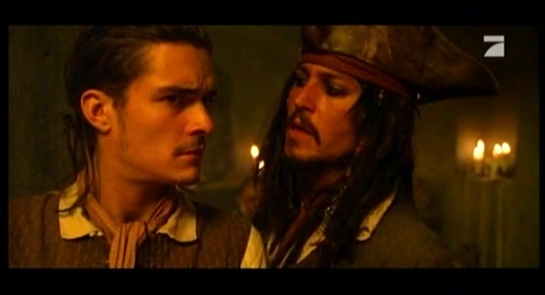 Orlando Bloom in Pirates of the Caribbean: The Curse of the Black Pearl