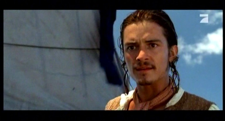 Orlando Bloom in Pirates of the Caribbean: The Curse of the Black Pearl