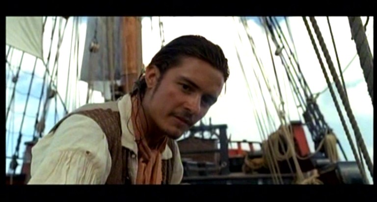 Orlando Bloom in Pirates of the Caribbean: The Curse of the Black Pearl