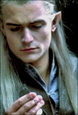 Orlando Bloom in The Lord of the Rings: The Fellowship of the Ring