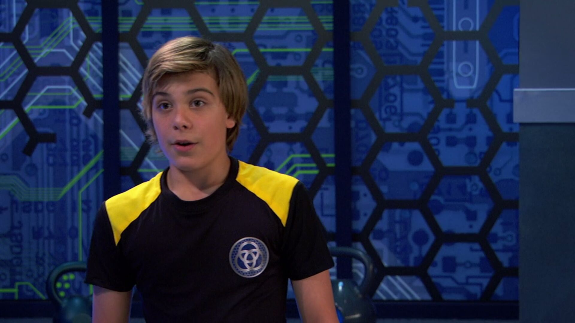Pearce Joza in Lab Rats, episode: The Vanishing, Part 1