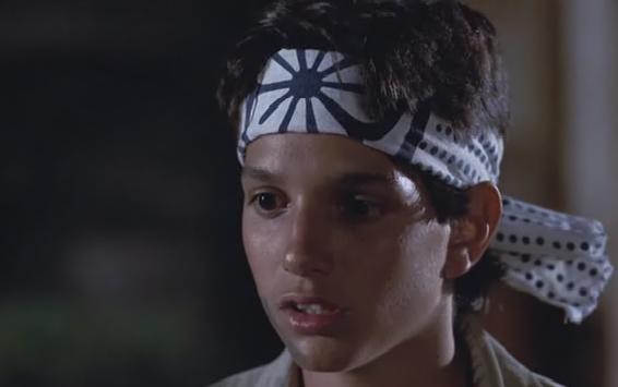 Ralph Macchio in The Karate Kid