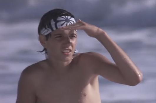 Ralph Macchio in The Karate Kid