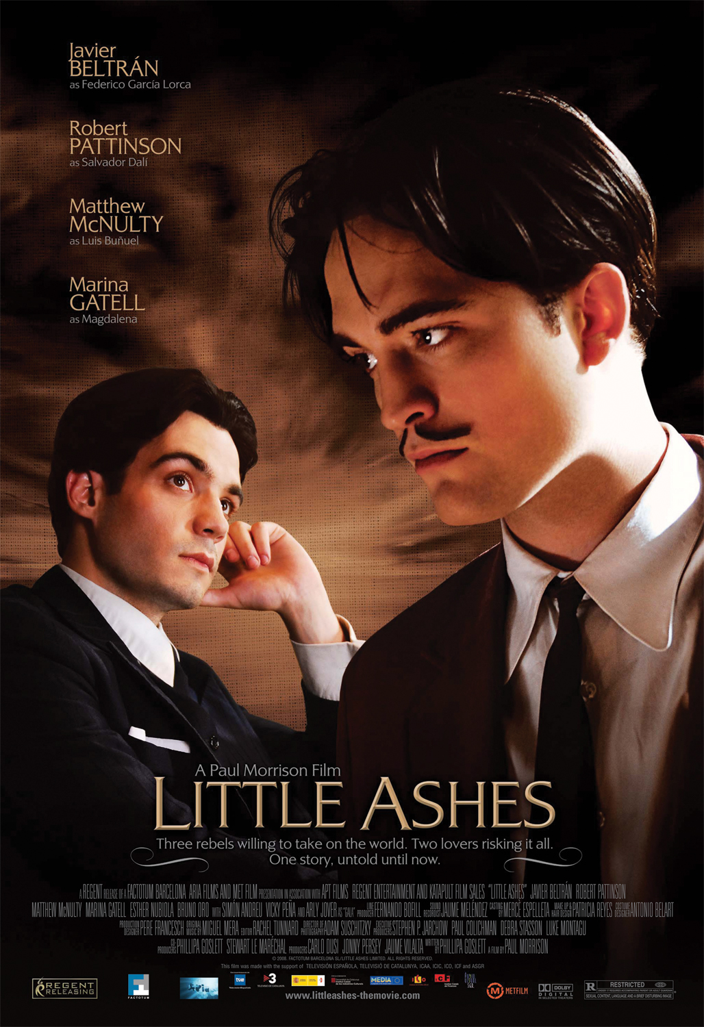 Robert Pattinson in Little Ashes