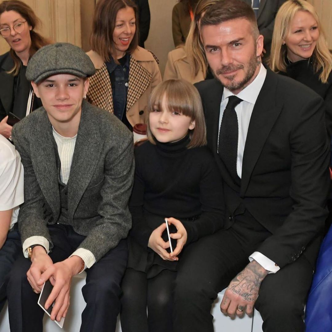 General photo of Romeo Beckham