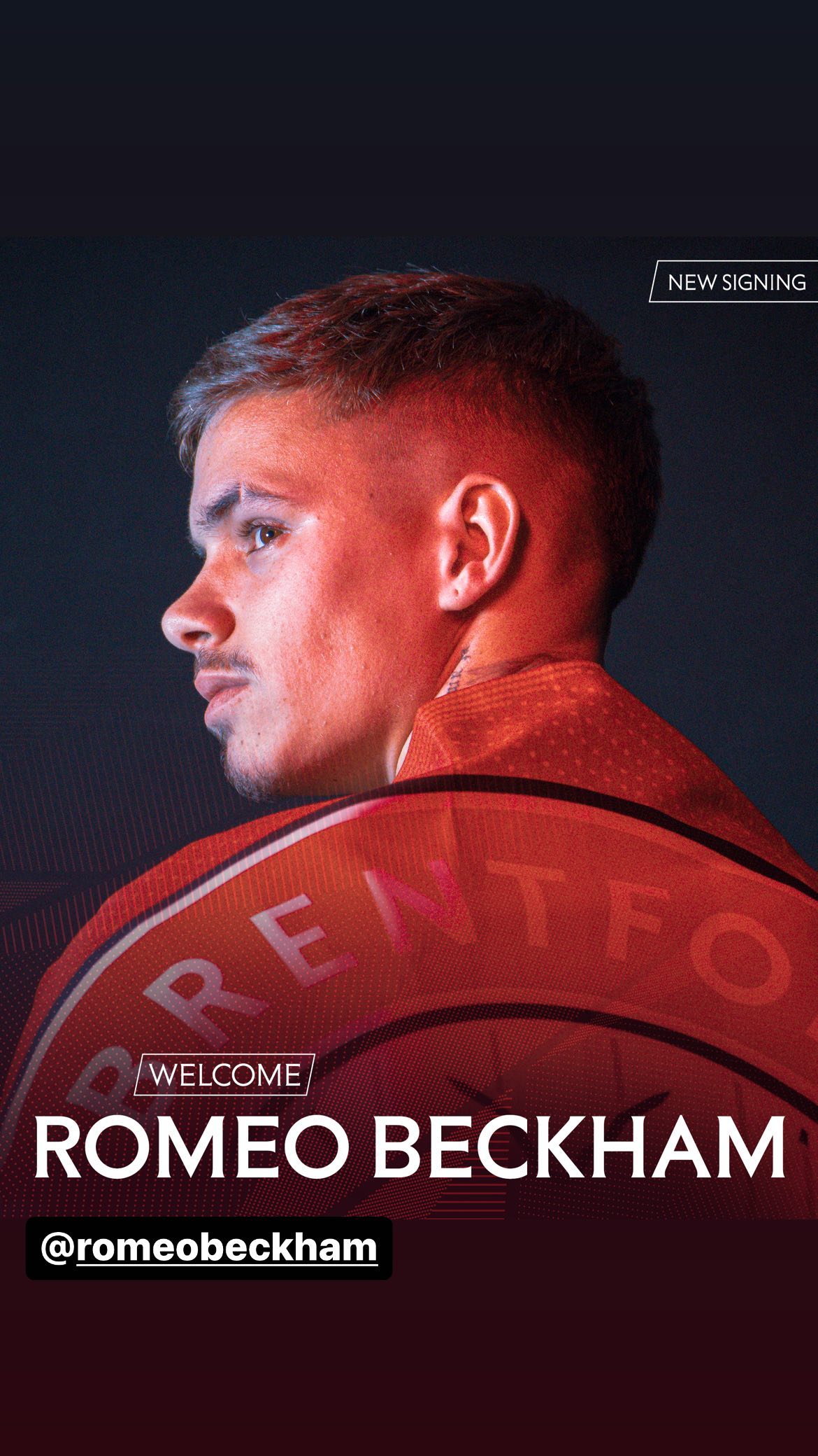 General photo of Romeo Beckham