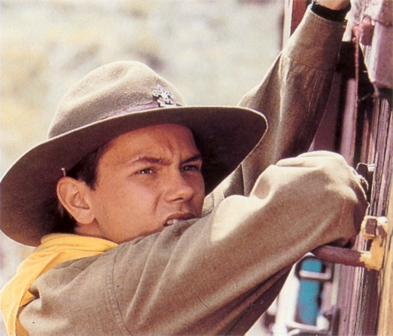 River Phoenix in Indiana Jones and the Last Crusade