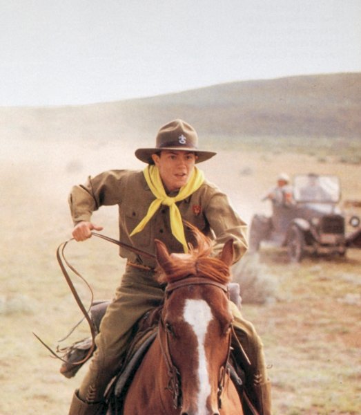 River Phoenix in Indiana Jones and the Last Crusade