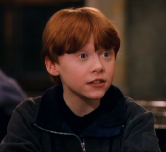 Rupert Grint in Harry Potter and the Sorcerer's Stone