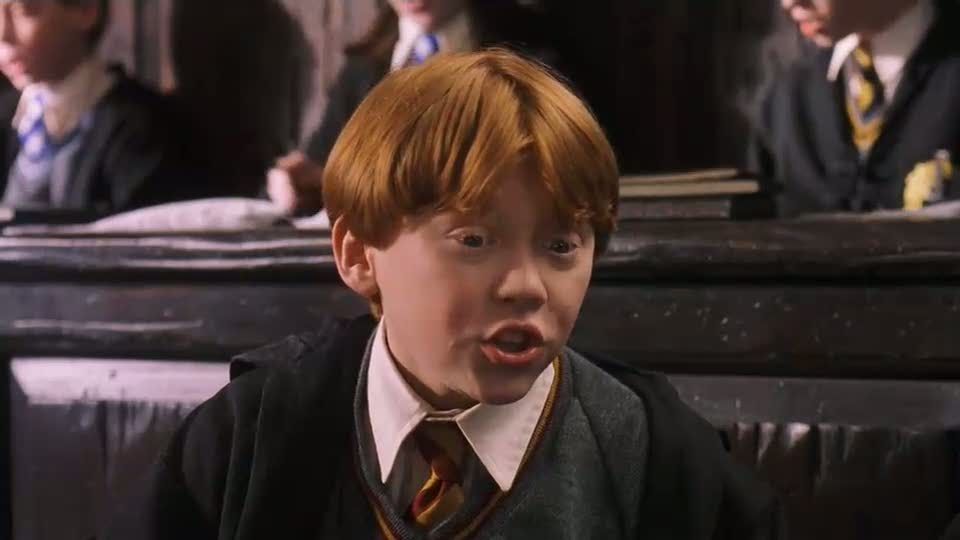 Rupert Grint in Harry Potter and the Sorcerer's Stone