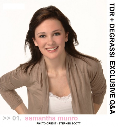 General photo of Samantha Munro
