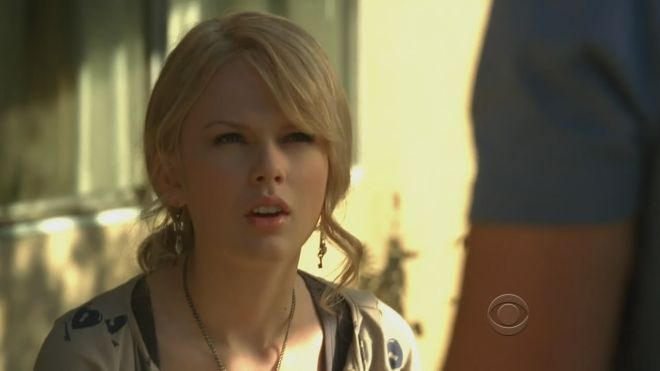 Taylor Swift in CSI, episode: Turn, Turn, Turn