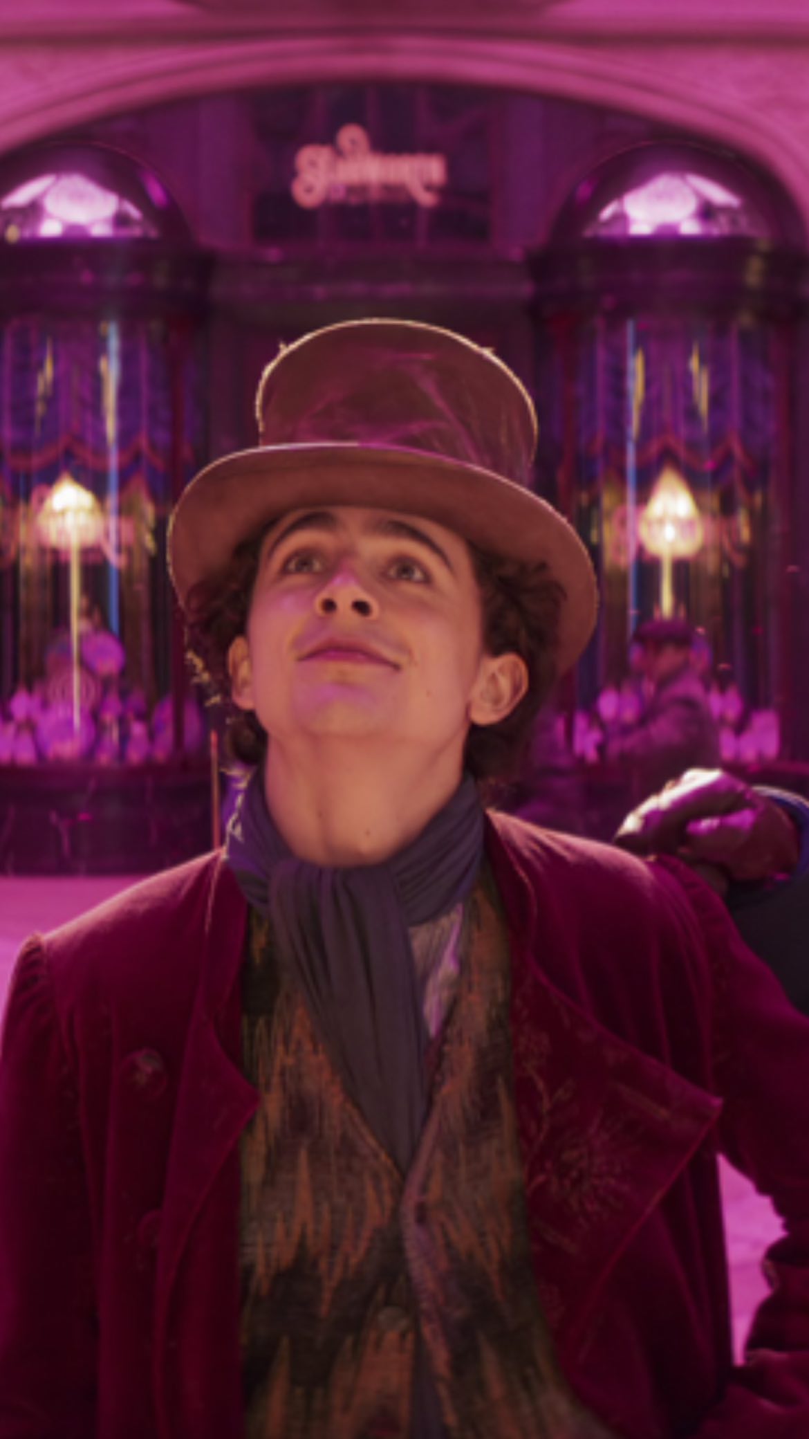 Timothee Chalamet in Wonka