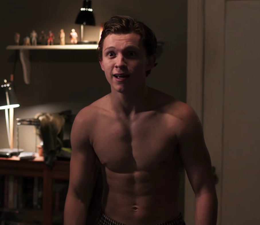 Tom Holland in Spider-Man: Homecoming