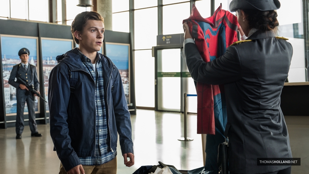 Tom Holland in Spider-Man: Far From Home