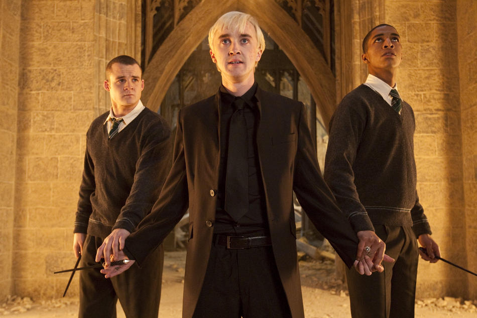 Tom Felton in Harry Potter and the Deathly Hallows: Part 2